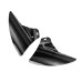 RP8880-1017 Black Saddle Shield Heat Deflector For Harley Touring Electra Glide Street Glide and Trike models 2009-2019