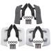 RP8880-1020 Side Wings Air Deflectors  For Harley Road Glide 2015-2023