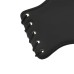 RP8880-1023B Motorcycle PU Black Leather Heat Saddle Shield Deflectors For Harley Touring Street Glide Road Glide Softail Dyna Sportster XL