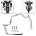 RP0890-1034 Motorcycle Engine Guard Crash Bar For Harley Touring and Trike Models 2009-later