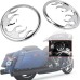 RP2290-1007 Motorcycle Front Speaker Accent Grill Cover Compatible For Harley Electra Glide, Street Glide, Ultra Limited 2014-2024  Harley Tri Glide Models  2014-Later (except '23-'24 FLHXSE and '24 FLHX)