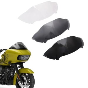 RP8810-1028 8" Motorcycle Windshield Windscreen For Harley Road Glide 2015-2024