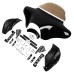 RP8840-1050 Motorcycle Batwing Fairing Windshield For Harley Dyna FLD 2012-2016