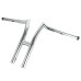 RP9910-1018 Motorcycle 14" Rise 1-1/4" Fat T-Bar Handlebar For Harley Davidson Sportster XL Softail Dyna Fat Boy FLST FXST