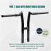 RP9910-1020 Motorcycle 10" Rise 1-1/4" Fat T-Bar Handlebar For Harley Davidson Sportster XL Softail Dyna Fat Boy FLST FXST