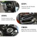 RP9940-6036 Motorcycle Front Brake Master Cylinder Cover Fit For Harley Dyna Softail Sportster  Electra Glid Street Glide Road Glide Road King