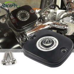 RP9940-6036 Motorcycle Front Brake Master Cylinder Cover Fit For Harley Dyna Softail Sportster  Electra Glid Street Glide Road Glide Road King