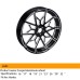 Motorcycle 16/17/18/19/21/23/26/30/32" x 3.5" ,16" x 5.5",18" x 5.5",18"x8.5" Front/Rear Wheel Rim Hubs Without Disc Brake Hub Flange For Harley