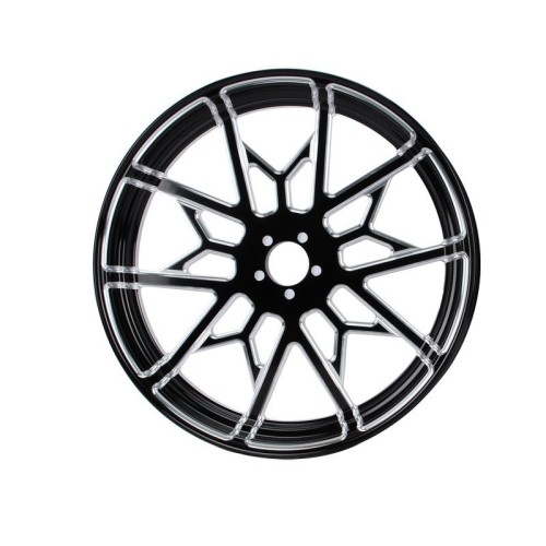 Motorcycle 16/17/18/19/21/23/26/30/32" x 3.5" ,16" x 5.5",18" x 5.5",18"x8.5" Front/Rear Wheel Rim Hubs Without Disc Brake Hub Flange For Harley