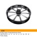 Motorcycle Front & Rear Wheel Rim Hubs Without Disc Brake Hub Flange For Harley Model