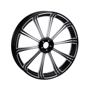 RP0210-2037B Motorcycle 16" x 3.5" Front Wheel Rim Hubs Without Disc Brake Hub Flange for Harley Davidson Sportster Dyna