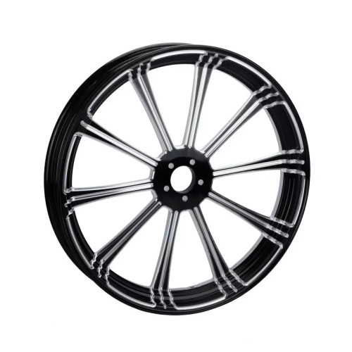 Motorcycle Front & Rear Wheel Rim Hubs Without Disc Brake Hub Flange For Harley Model