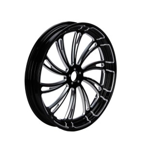 RP0210-2073B Motorcycle 16" x 3.5" Front Wheel Rim Hubs Without Disc Brake Hub Flange for Harley Davidson Sportster Dyna