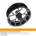 RP0210-2194B Motorcycle 16" x 3.5" Front Wheel Rim Hubs Without Disc Brake Hub Flange for Harley Davidson Sportster Dyna