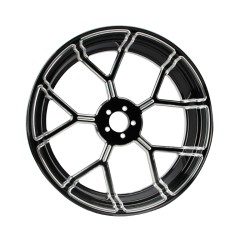 RP0210-2194B Motorcycle 16" x 3.5" Front Wheel Rim Hubs Without Disc Brake Hub Flange for Harley Davidson Sportster Dyna