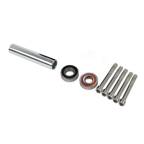 RP0220-1001BO Motorcycle 25mm Axle ABS Front Wheel Installation Kit For 08-17 VRSC with ABS brakes