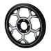 RP0270-1003BS Motorcycle 68T 1" Rear Wheel Belt Pulley Sprocket For Harley Touring ROAD KING Street Glide ROAD GLIDE 2009-Later