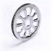 RP0270-1005 Motorcycle 68T 1" Rear Wheel Belt Pulley Sprocket For Harley Touring ROAD KING Street Glide ROAD GLIDE 2009-Later
