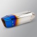 RP0520-1052 51mm Universal Motorcycle Exhaust Tip Motocross Escape Moto Muffler Racing Pipe