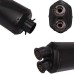 RP0520-1053  Universal 51mm L:430mm Universal Motorcycle Exhaust Muffler Escape Demper Pipe Double Hole