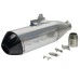 RP0520-1055 Universal 51mm Motorcycle Exhaust Pipe Muffler