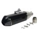 RP0520-1055 Universal 51mm Motorcycle Exhaust Pipe Muffler