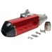 RP0520-1055 Universal 51mm Motorcycle Exhaust Pipe Muffler
