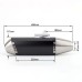 RP0520-1055 Universal 51mm Motorcycle Exhaust Pipe Muffler