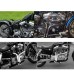 RP0520-1057 Motorcycle Exhaust Pipe Muffler System For Harley T7 883 VH883 1200 X48 X72 XL883N Fat Boy Street 750 G