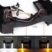 RP0820-4011 Motorcycle Front Shock Absorber Cover With Turn Signal Light For Harley Road Glide 2015-2024(except '23-later FLTRXSE, '24 FLTRX and FLTRXSTSE)