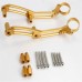 RP0830-3001 Motorcycle Rear Shock Absorber Suspension Reservoirhalterungen Remote Reservoir Brackets Mount For Harley Electra Glide, Street Glide, Ultra Limited 2014-2024