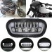RP6611-1002B 9.8" Motorcycle HeadLights Head Lamp Without Bracket Set For Harleys Softail Fat Bob 2018-Later