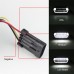 RP6611-1002B 9.8" Motorcycle HeadLights Head Lamp Without Bracket Set For Harleys Softail Fat Bob 2018-Later