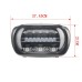RP6611-1004B LED Motorcycle Projector Headlight Hi-Low BeamTurn Signal Headlamp Assembly Daytime Running Lamp with DOT For Harley Road Glide 2004-2013