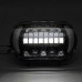 RP6611-1004B LED Motorcycle Projector Headlight Hi-Low BeamTurn Signal Headlamp Assembly Daytime Running Lamp with DOT For Harley Road Glide 2004-2013