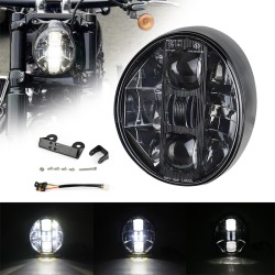 RP6611-1005B Motorcycle Led Headlight with bracket Hi/Low Beam Light For Harley Softail Breakout 2018-Later