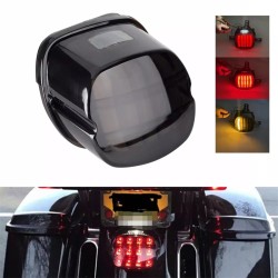 RP6630-4031K Motorcycle LED Rear Running Brake Stop Lamp Turn Signal Integrated Tail Light For Harley Touring Electra Glide 1991-2010 (except 2005 FLHTCSE, 2009 FLHT Standard)