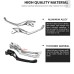 RP9940-1075 Motorcycle Clutch Brake Lever Adjustable Brake Handle Set With GS Logo for BMW R1300GS 2023-Later R1300GS Adventure 2025-Later