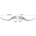 RP9940-1075 Motorcycle Clutch Brake Lever Adjustable Brake Handle Set With GS Logo for BMW R1300GS 2023-Later R1300GS Adventure 2025-Later