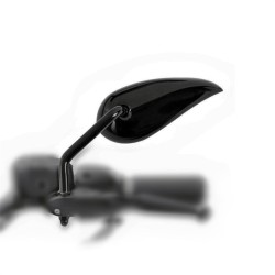 RP9980-1194B Motorcycle 8mm CNC Mirrors For Harley Touring Road King Street Electra Glide Dyna XL Sportster XL883 Cruiser Bagger Chopper