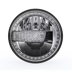 RP6610-1072C Universal Motorcycle 7" Headlight with E-mark