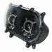 RP6610-1086B Motorcycle Acssories DRL Headlight With X Shape Halo With DOT E-mark Approved For Harley Road Glide 2015-2024 Harley Road Glide 3 FLTRT Trike Models 2023-Later (except '23-later FLTRXSE, '24 FLTRX and FLTRXSTSE)