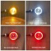 RP6640-1042 Universal E24 12V Amber+Red Motorcycle Mini LED Turn Signal Light Indicator Lamp