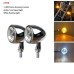RP6640-1042 Universal E24 12V Amber+Red Motorcycle Mini LED Turn Signal Light Indicator Lamp