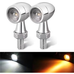 RP6640-2151 Universal E24 Motorcycle Mini Led 3 Wires Motorcycle Turn Signal Light Flashing Light Signal lamp clignotant