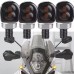 RP6640-2153 Universal E24 Motorcycle Mini Led Motorcycle Turn Signal Light Flashing Light Signal lamp clignotant