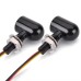 RP6640-2154 Universal E24 12V Amber+White Motorcycle Mini LED Turn Signal Light Amber Indicator Lamp