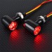 RP6640-2154 Universal E24 12V Amber+White Motorcycle Mini LED Turn Signal Light Amber Indicator Lamp