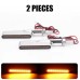RP6640-2156 Universal E24 Motorcycle LED Turn Signal Light Amber Indicator Lights 8mm Signals Lamp
