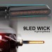 RP6640-2156 Universal E24 Motorcycle LED Turn Signal Light Amber Indicator Lights 8mm Signals Lamp
